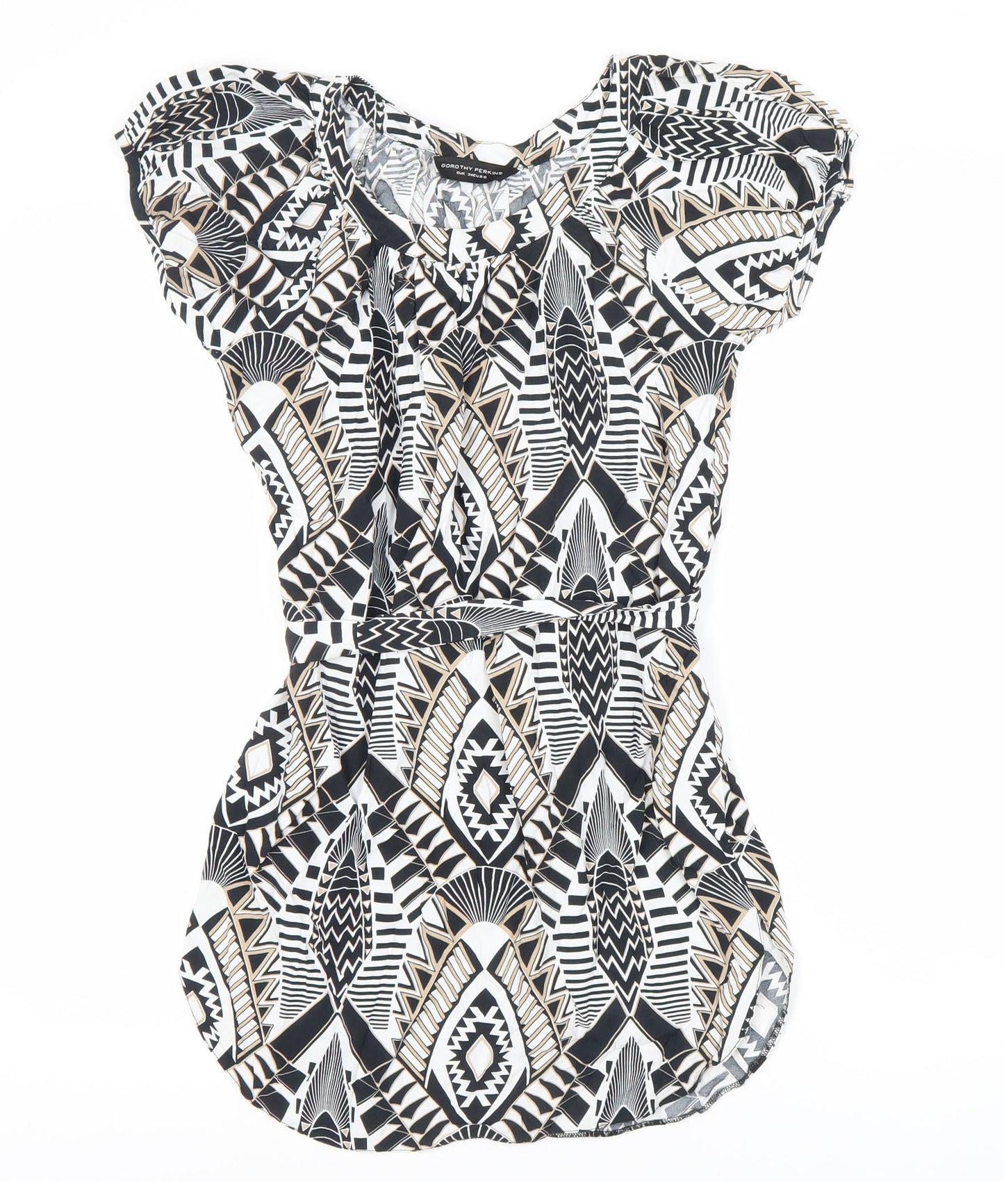 Dorothy Perkins Women's Geometric Top, Size 6