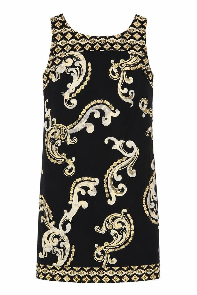 Wallis Women's Black Paisley Sheath Dress Size 12