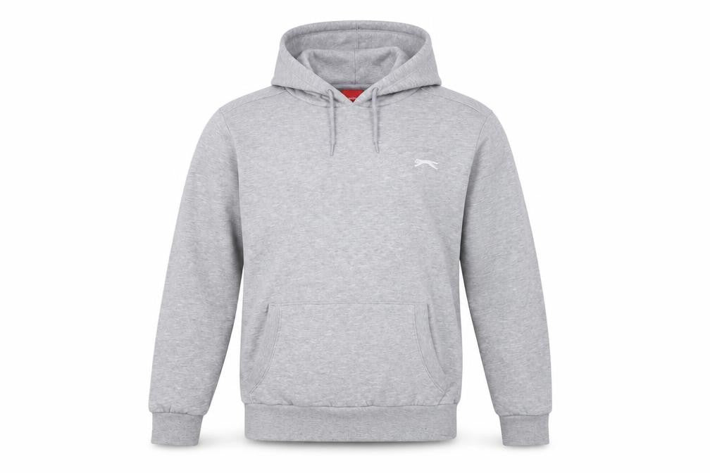 Mens UK S  Slazenger Grey Pullover Hoodie