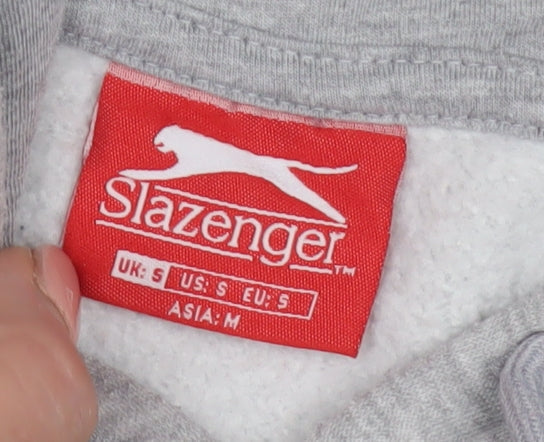 Slazenger Men's Grey Pullover Hoodie S