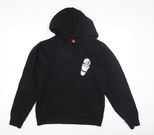 Stanley/Stella Boys Black XS Hooded Pullover Graphic Hoodie