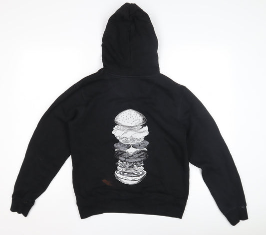 Stanley/Stella Boys Black XS Hooded Pullover Graphic Hoodie