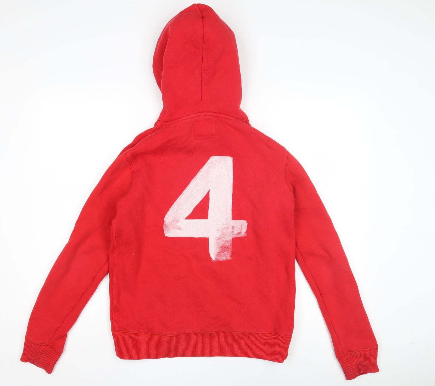 Jack Wills Unisex Red Hoodie, Size 12 Plus