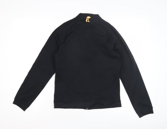 Nike Boys Black Track Jacket Size 14 Slim Fit Sports