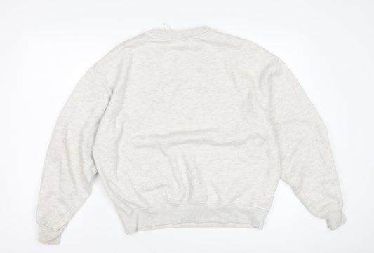Pull & Bear Men's Grey Sacramento Graphic Sweatshirt