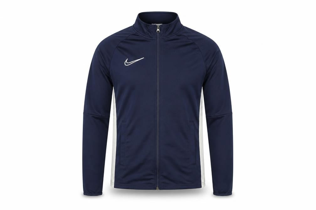 Mens UK S Regular Nike Blue Full Zip Sweatshirt