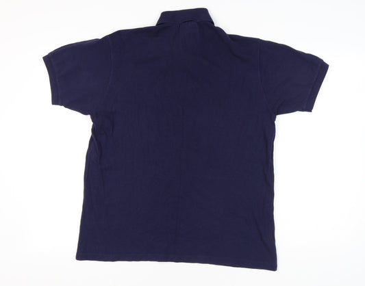 Lacoste Men's Blue XL Classic Fit Polo Shirt