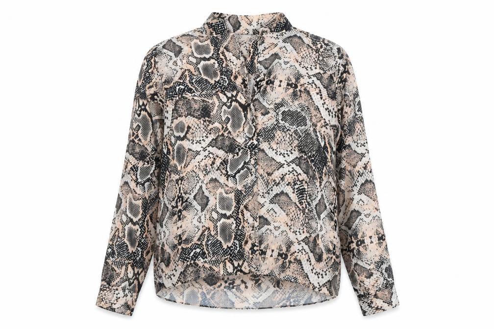 Wallis Women's Multicoloured Animal Print Blouse Size 10