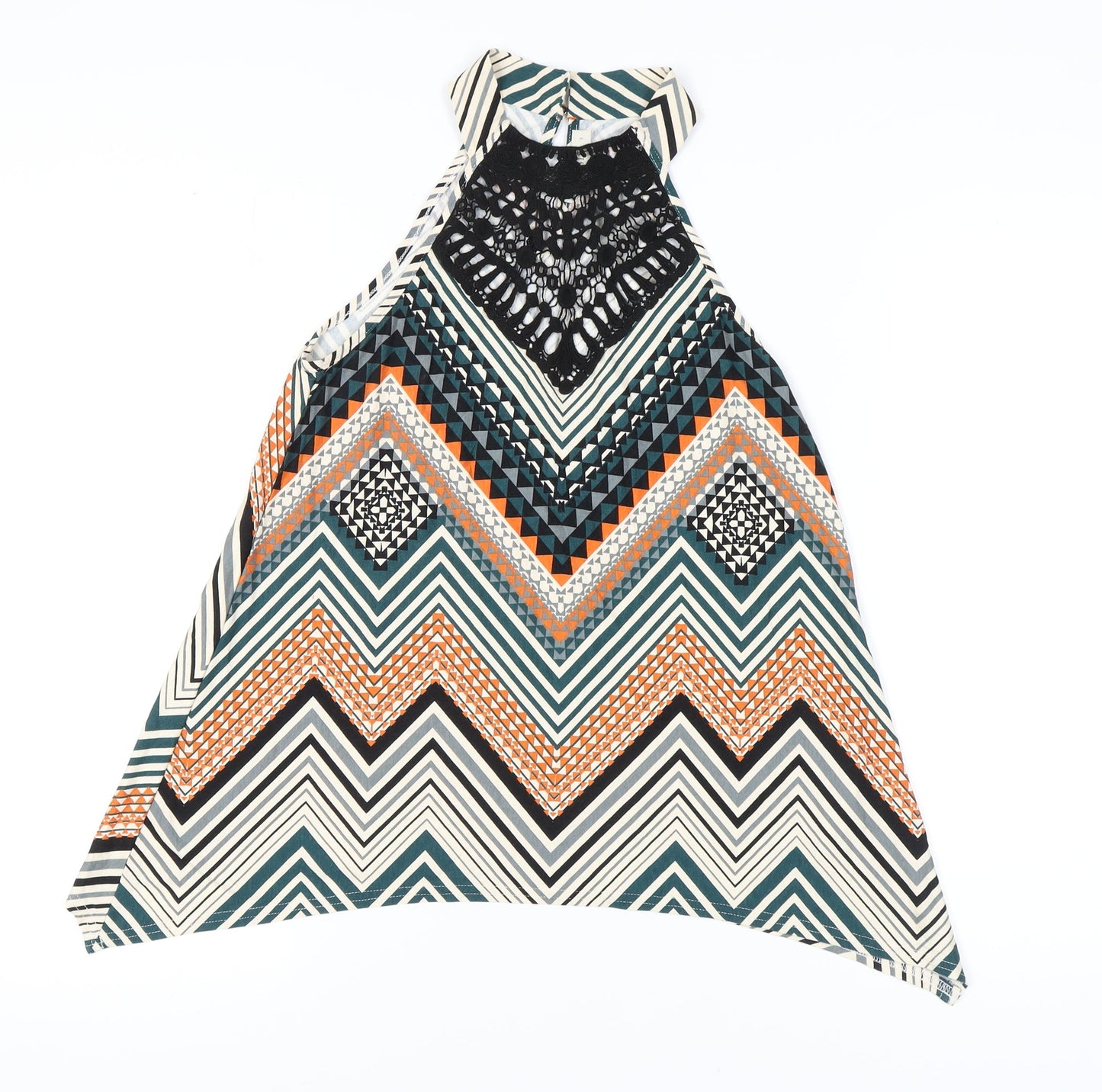 Oasis Women's Multicoloured Geometric S Blouse