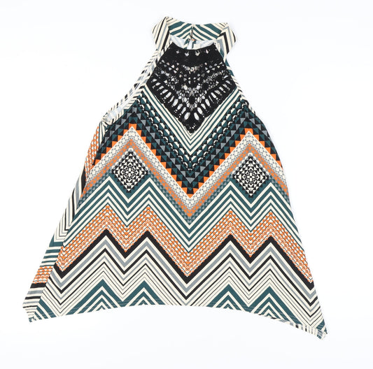 Oasis Women's Multicoloured Geometric S Blouse