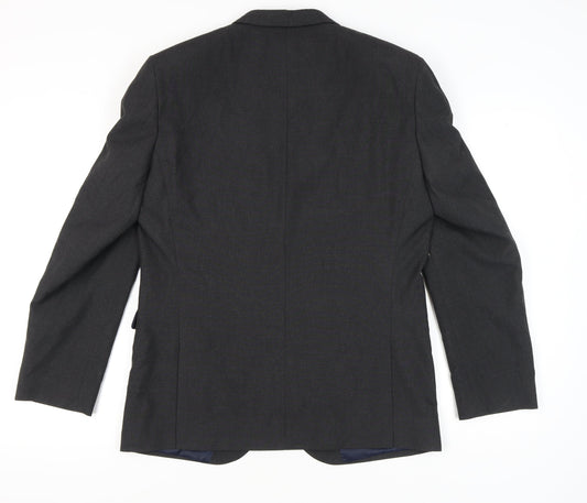 Next Men's Grey Blazer 42 Regular Jacket