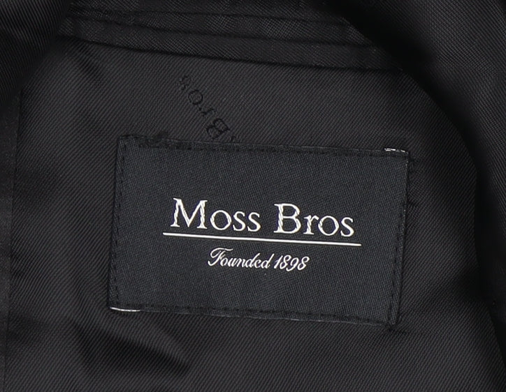 Moss Bros Men's Black Tuxedo Blazer 36R Formal