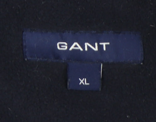 GANT Men's XL Brown Basic Jacket with Zip Pockets