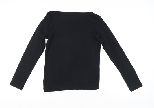 GAP Women’s Black Long Sleeve T-Shirt M
