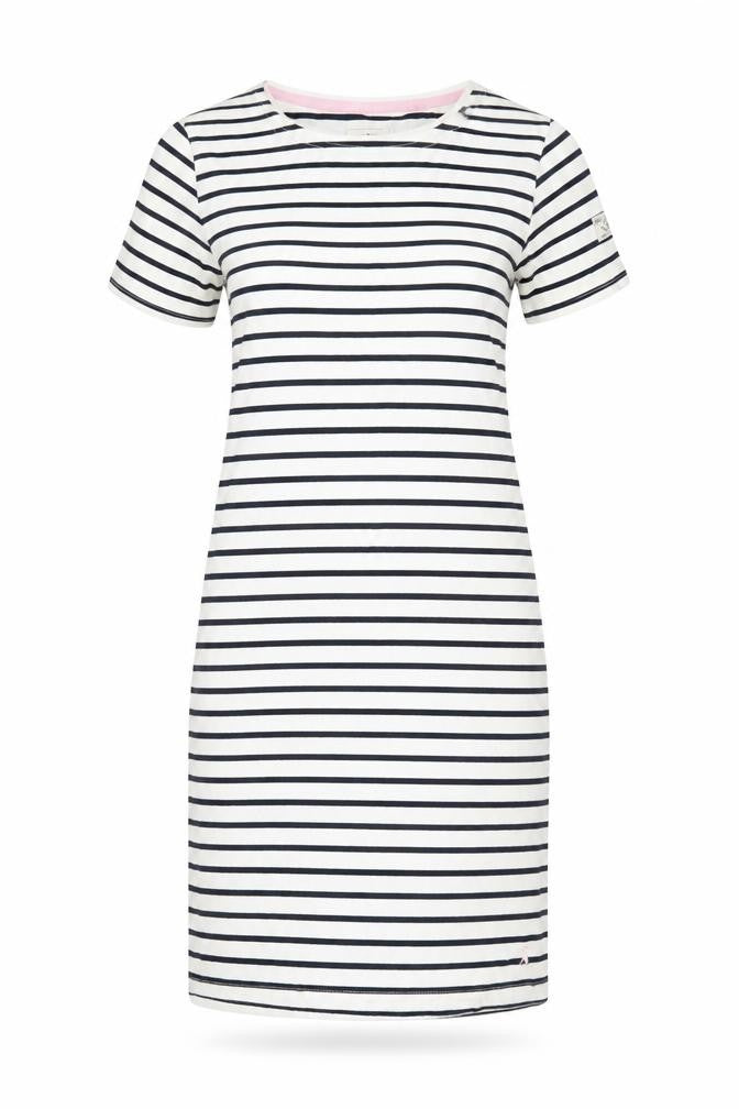 Joules Women's Striped T-Shirt Dress Size 6