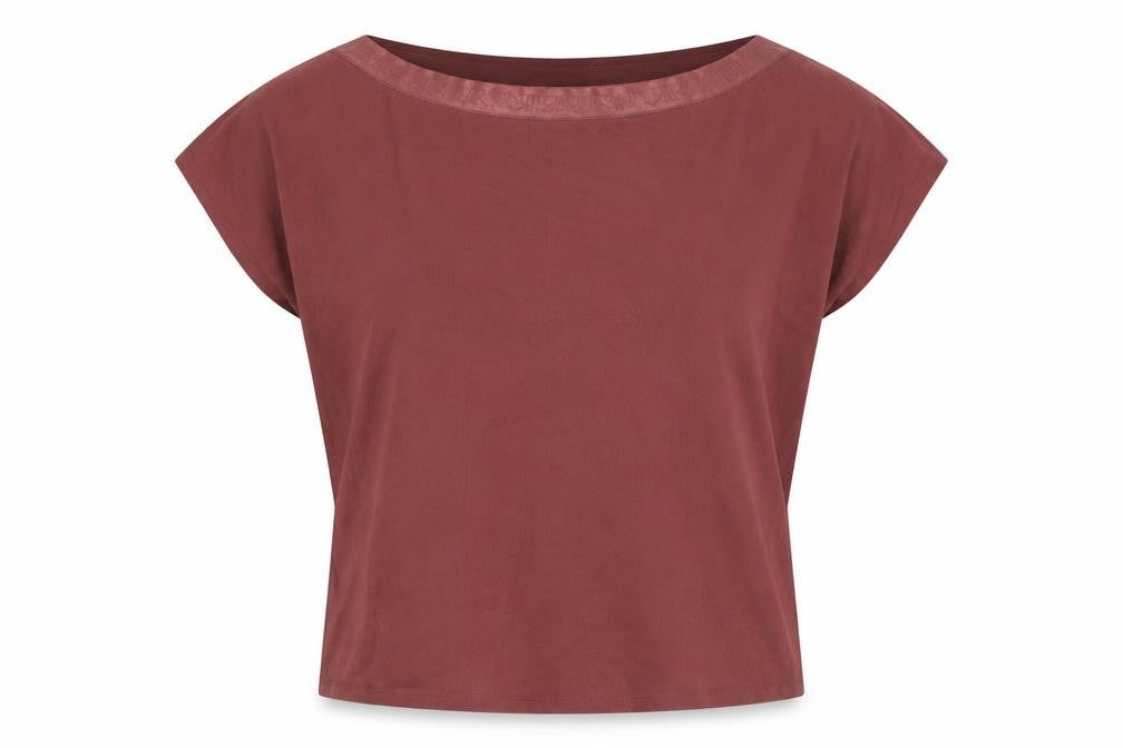 River Island Women's Brown Basic Top Size 14
