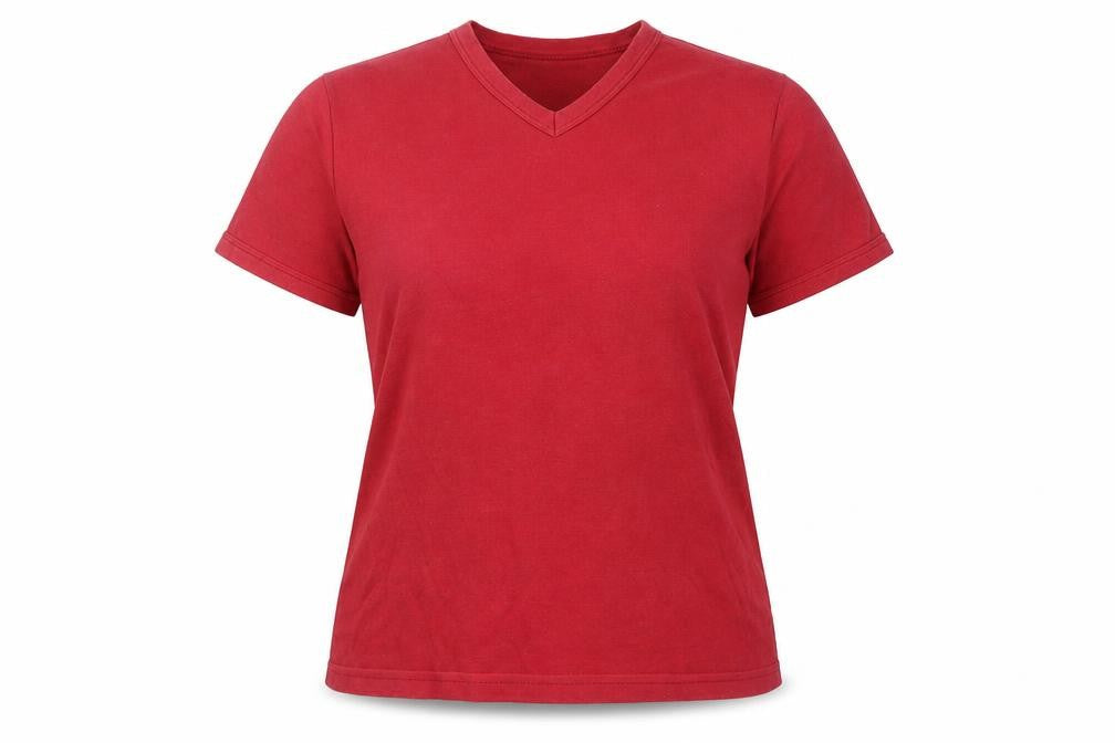 Unisex Adultss UK Size L Hawkshead Red 100% Cotton T-Shirt