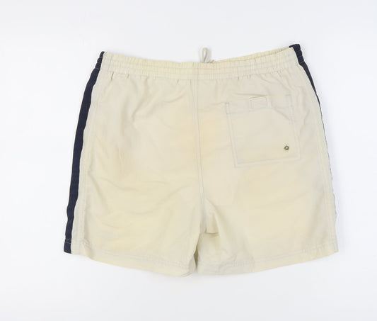 Ellesse Men's Beige Athletic Shorts Size S