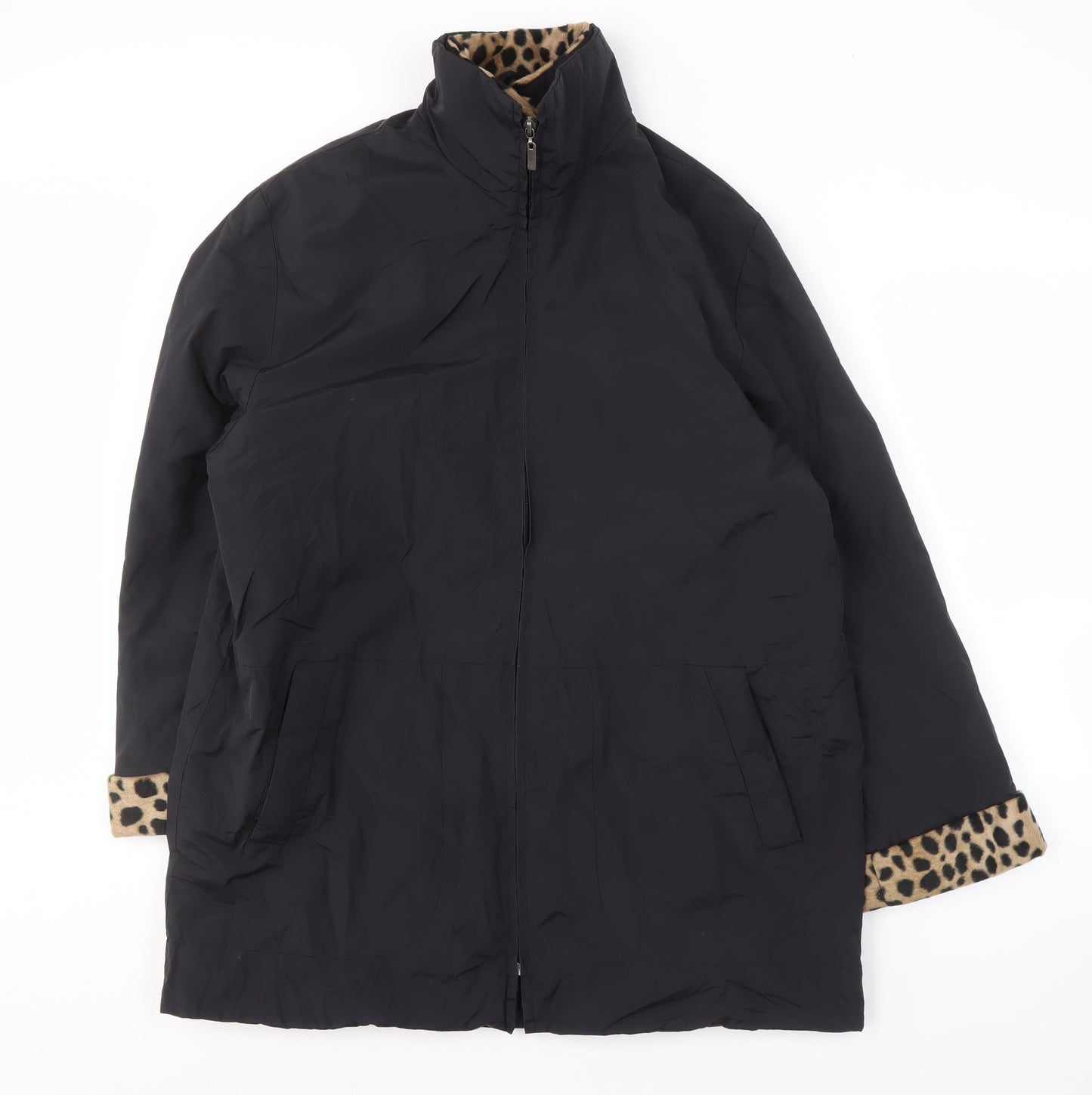 Klass Collection Women's Black Puffer Coat Size 12