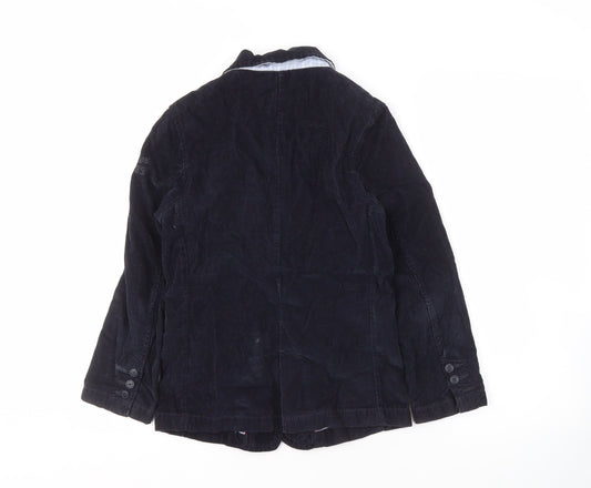 Tommy Hilfiger Women's Blue Blazer, Size 10, Corduroy Style