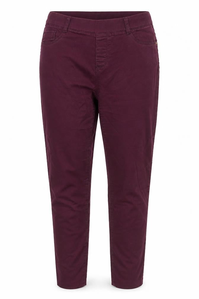 Front view of Dorothy Perkins Women’s Purple Skinny Jeans, UK 16
