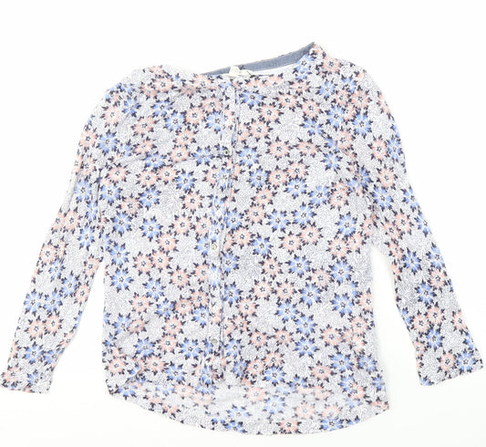 White Stuff Women's Multicoloured Floral Blouse