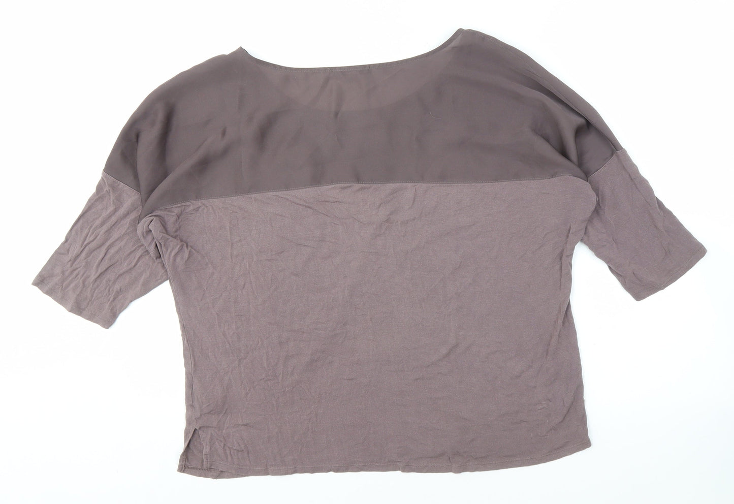 Autograph Women's Grey Blouse, Size 14, Viscose Blend