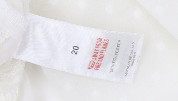 Falmer Women's White Blouse - Size 20