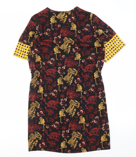 Scotch & Soda Women's Multicoloured Animal Print Dress XS