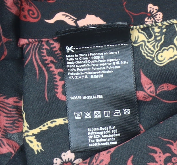 Scotch & Soda Women's Multicoloured Animal Print Dress XS