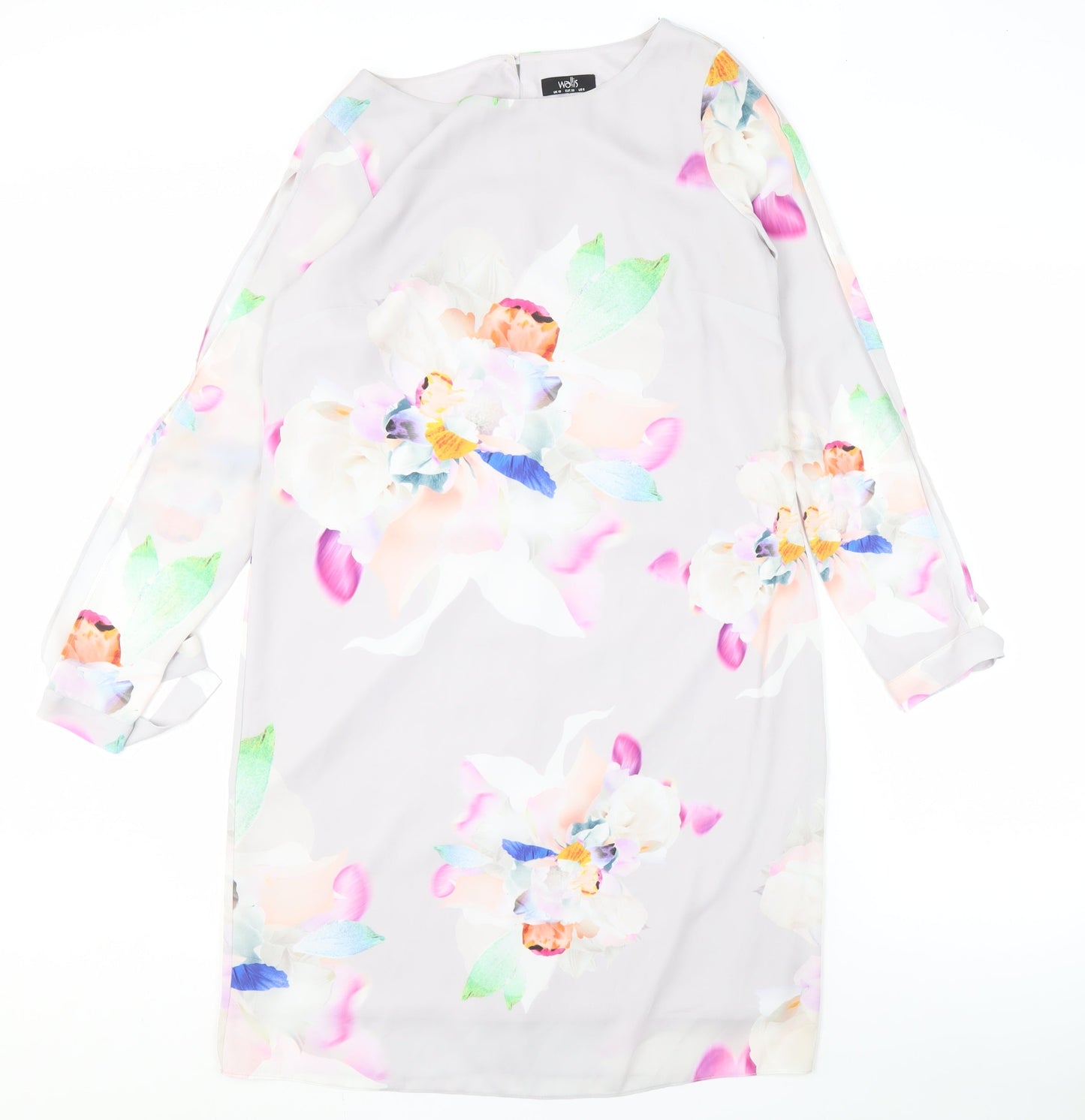 Wallis Women's Multicoloured Size 10 Shift Dress