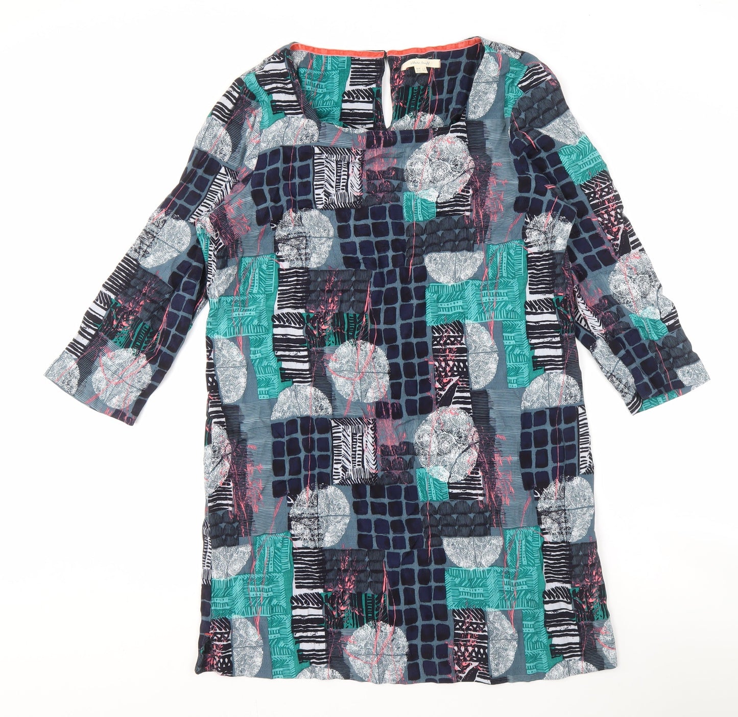 White Stuff Women's Multicoloured Viscose Dress