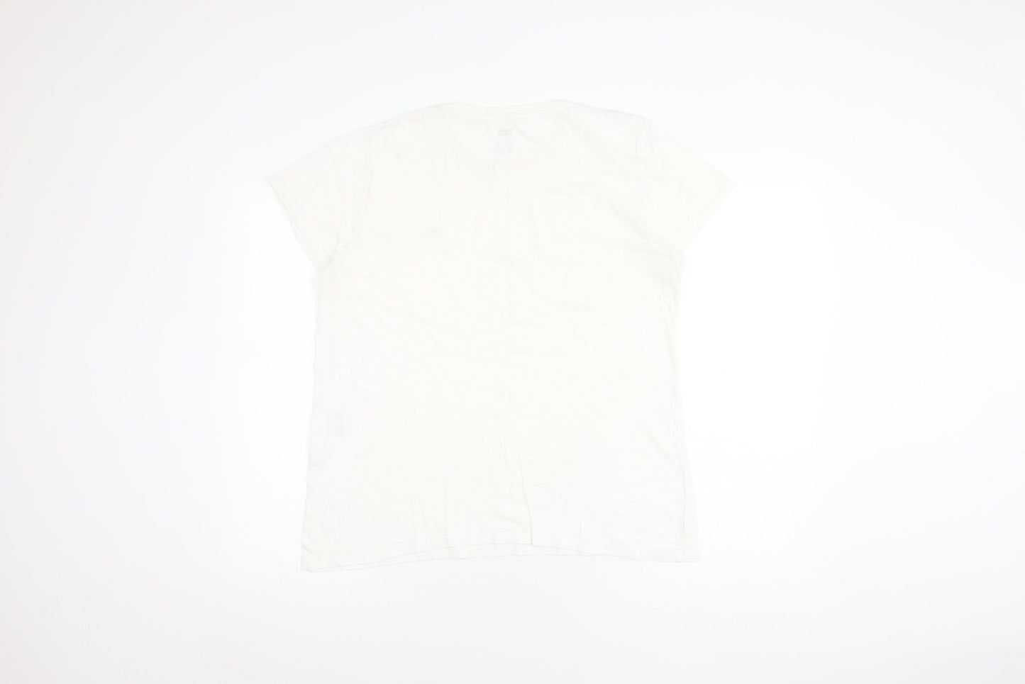 Levi's Unisex White T-Shirt L Classic Crew Neck