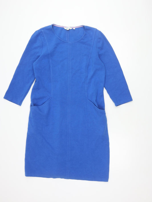 Boden Women's Blue Size 14R Bodycon Dress