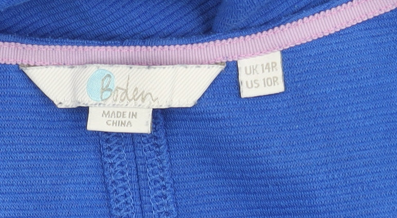 Boden Women's Blue Size 14R Bodycon Dress