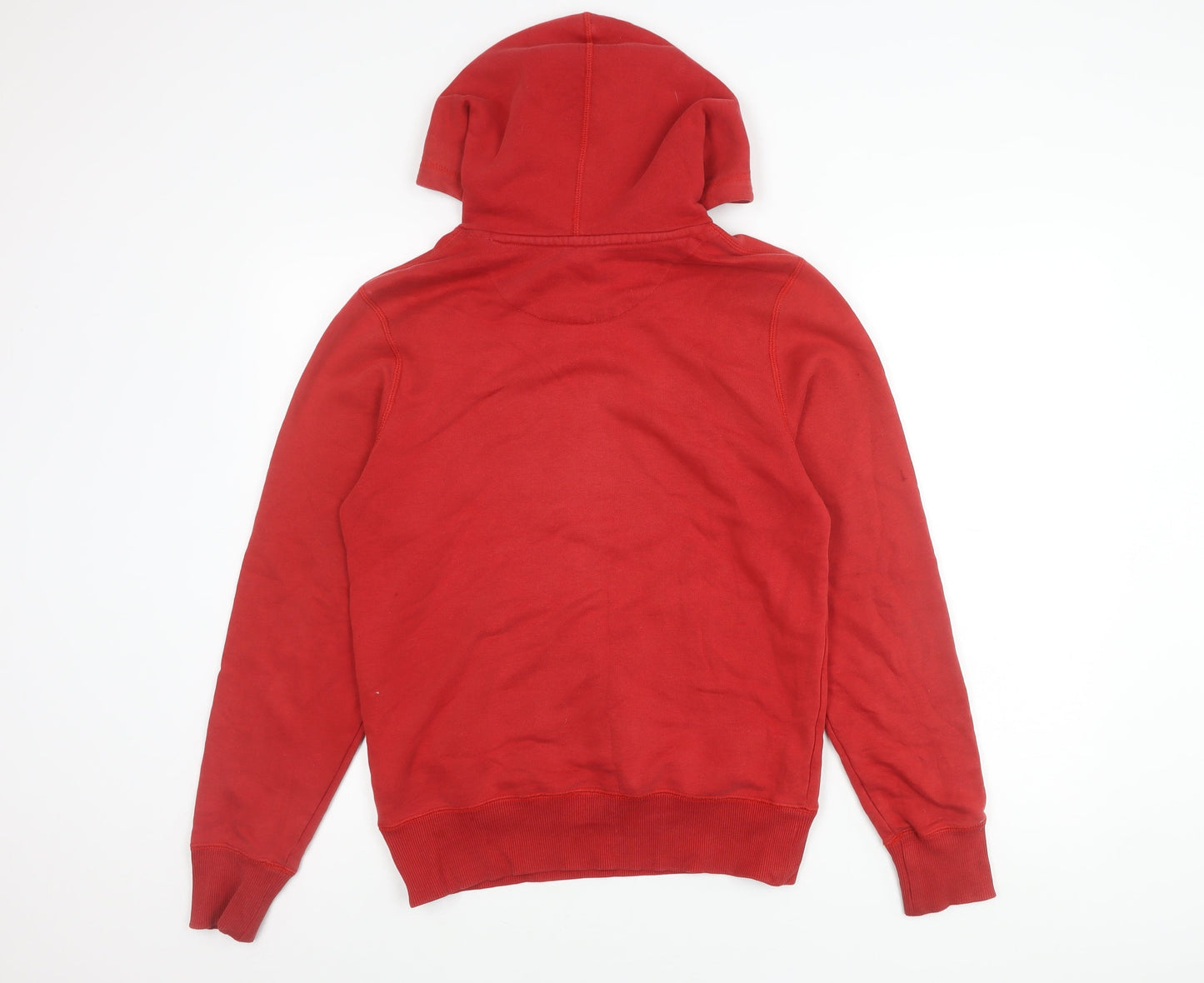 Nike Men's Red Pullover Hoodie S - Stylish & Warm