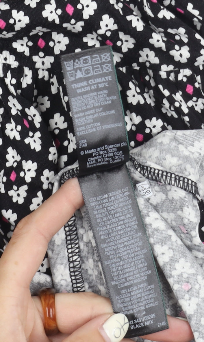 Marks and Spencer Women's Floral Cotton Dress Size 10