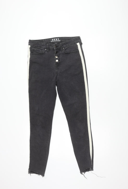 DKNY Women's Black High Rise Skinny Jeans Size 6