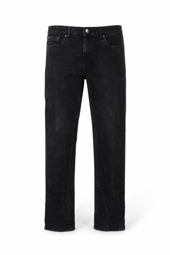 Firetrap Men's Black Slim Fit Straight Jeans, Size 34