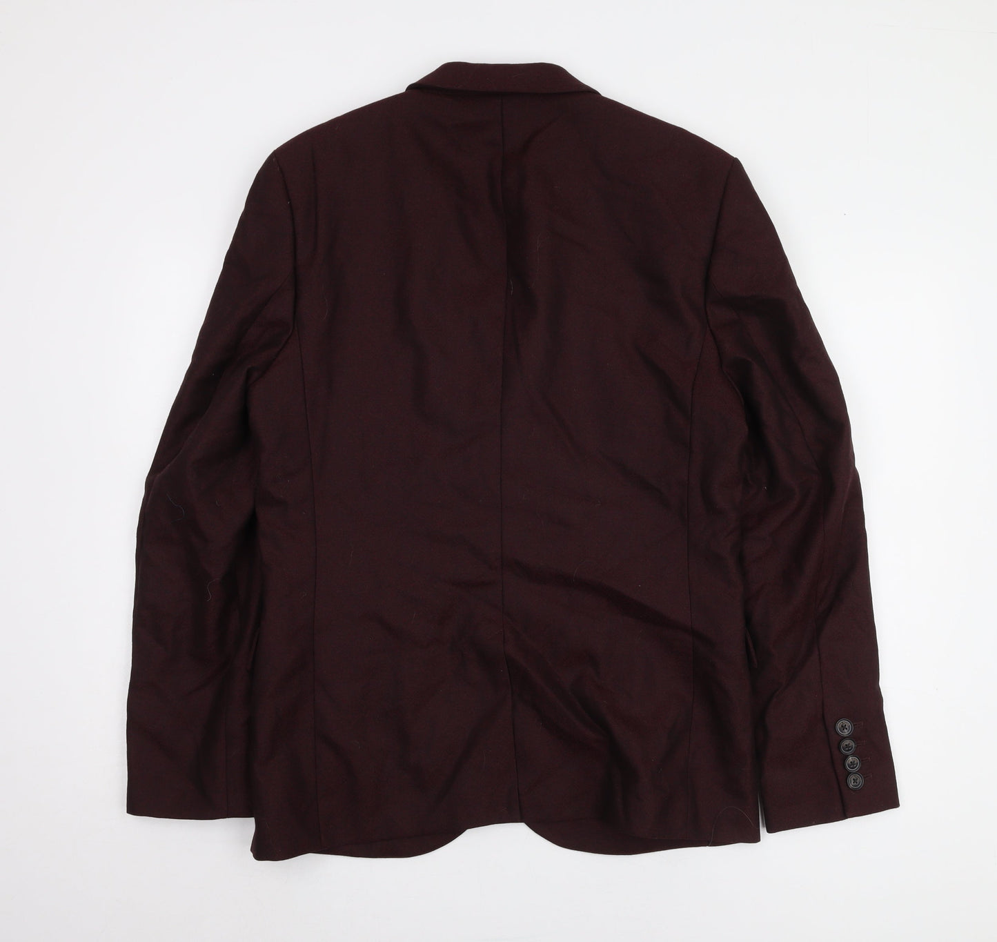 Jack Wills Men's Red Wool Blazer, Size 38, Excellent