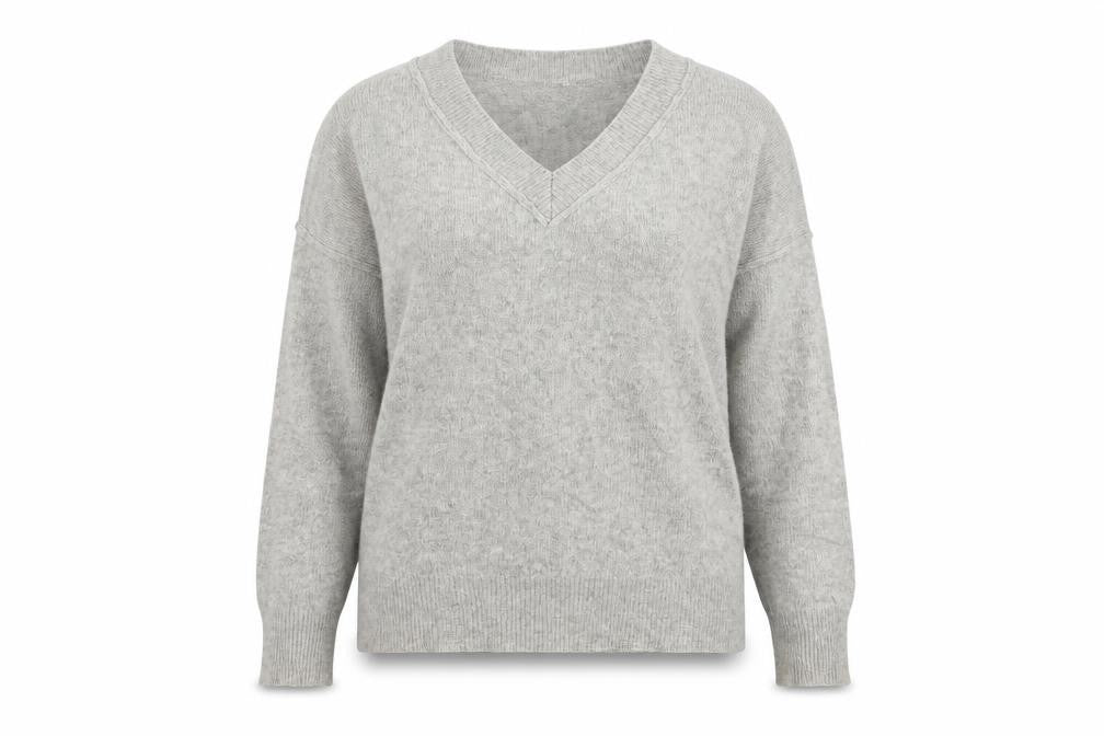 Womens UK M Regular Karen Millen Grey Pullover