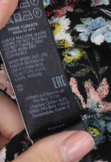 Marks and Spencer x Ghost Women's Floral Dress, Size 14