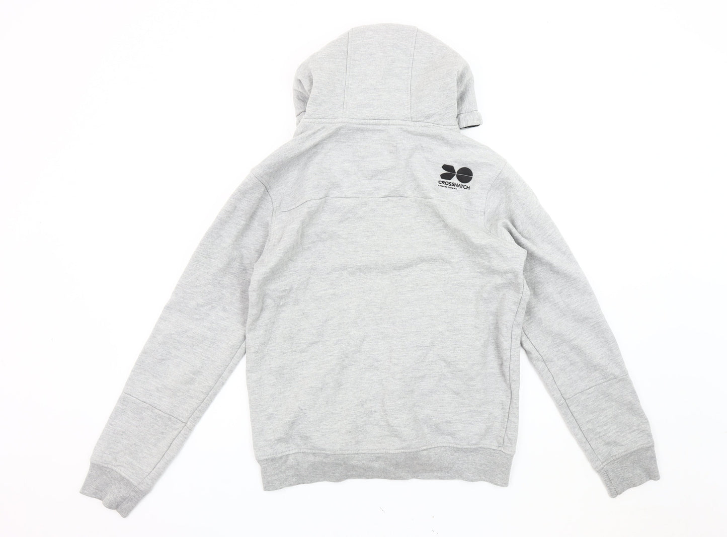 Crosshatch Men's Grey Pullover Hoodie M