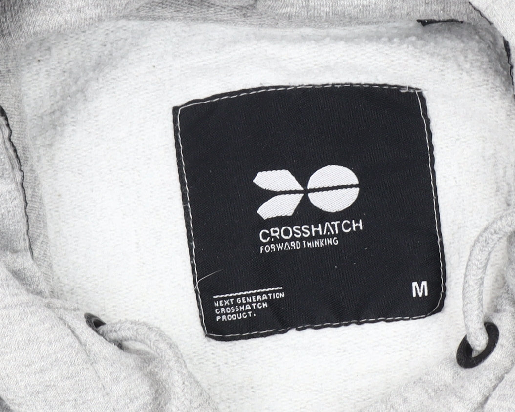 Crosshatch Men's Grey Pullover Hoodie M