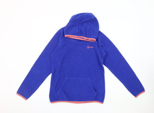 Hi Gear Women's Blue Fleece Hoodie Size 10
