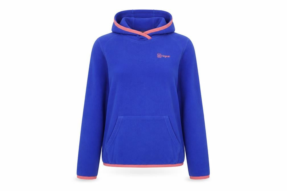 Womens UK 10 Regular Hi Gear Blue Pullover Hoodie