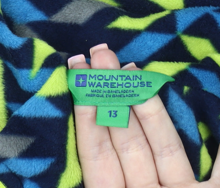 Mountain Warehouse Unisex Geometric Fleece Pullover