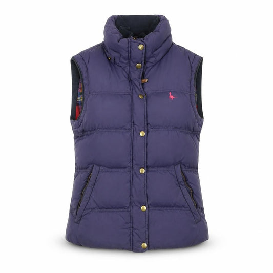 Womens UK Size 10  Jack Wills Purple Polyester Waistcoat