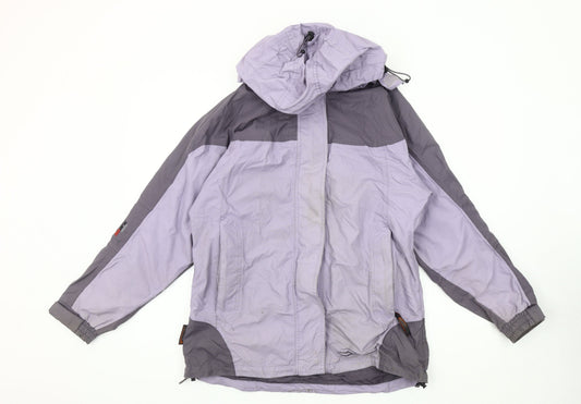 Mountainlife Women's Purple Anorak Jacket Size 12