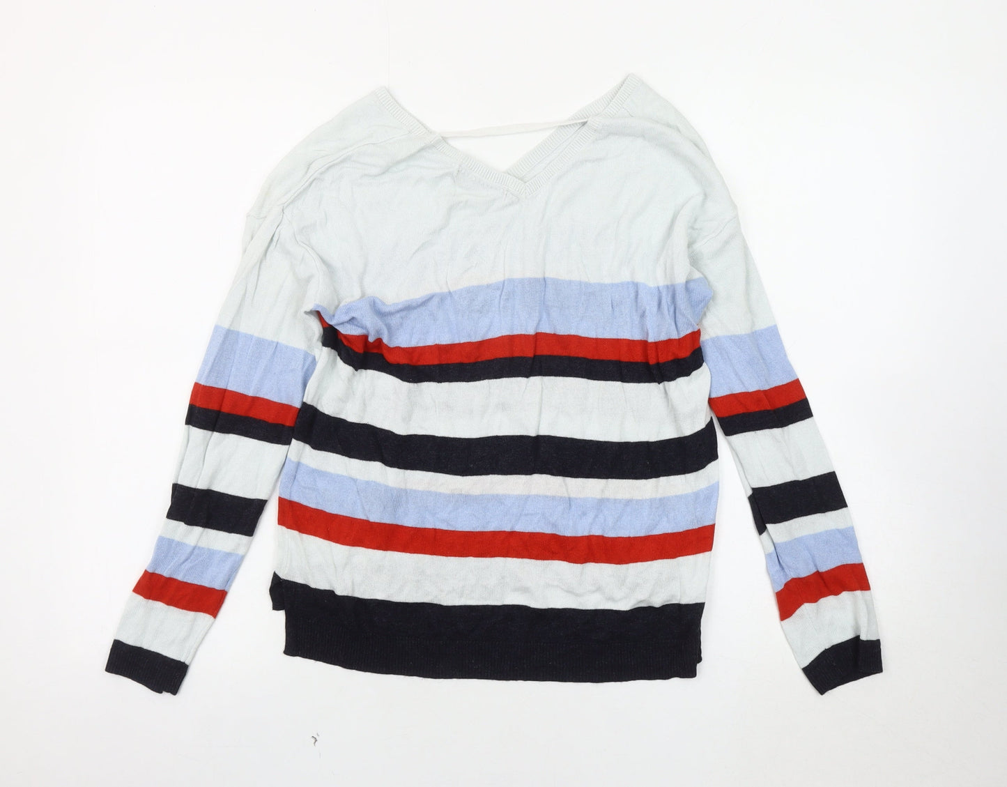 Marks and Spencer Women's Multicoloured Striped Jumper